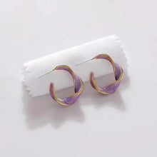 Micara - Lavender Curve - Ohrringe – Lila
