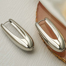 Micara - Sleek Clips - Ohrringe – Silber