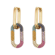 Micara - Sparkle Loops - Ohrringe – Multicolor