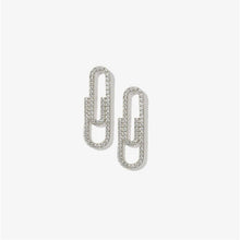 Micara - Sparkly Clips - Ohrringe – Silber