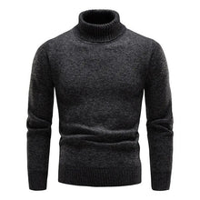 Nils - Moderner Rollkragenpullover – Schwarz