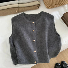 Elegante Damenweste | Kurz – Grau