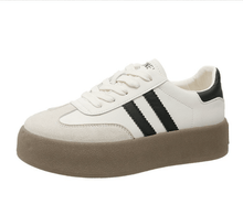Serina - Plateau-Sneakers - Schlupfstil – Beige