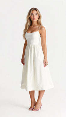 Tamara - Maxikleid - Ärmellos – Weiß