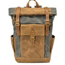 Wiley - Vintage-Rucksack - Praktische Taschen – Hellgrau