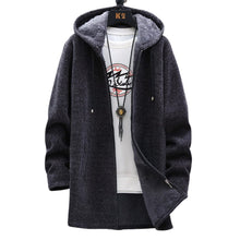 Wilhelm - Sweatshirt mit Kapuze – Dunkelgrau