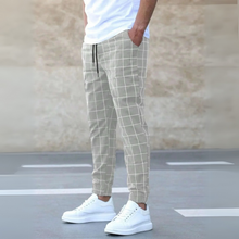 Reginald | Kordelzug Slim-Fit Chinohose – Khaki