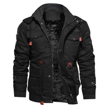 Thermojacke ÉléganceHiver Wärme und Stil Multipockets – Schwarz
