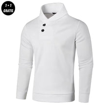NOLAN™ - Eleganter herbst-pullover für herren – Weiß