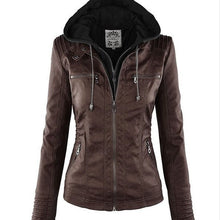 CLARA - ELEGANTE LEDERJACKE – Kaffee