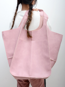 Aizel - Strandtasche Eleganz am Meer Unverwechselbar – ROSA