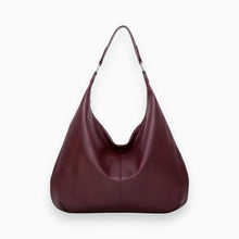 Vintage Leder Schultertasche | Zeitloser Chic für jede Gelegenheit – Weinrot