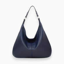 Vintage Leder Schultertasche | Zeitloser Chic für jede Gelegenheit – Blau