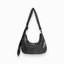 Vegane Lederschultertasche - Serenity – Schwarz