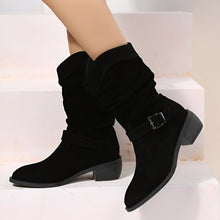 Zeitlose Eleganz: Exklusive Lederstiefel – Schwarz