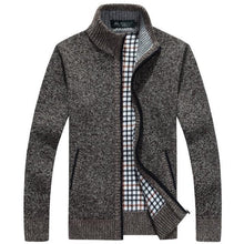 Iker - Bequeme Jacke mit Zipper – Braun
