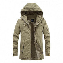 Herbert - Stylische Winterjacke Herren – Beige