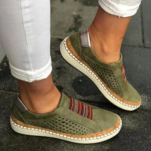 Lorainne - Orthopädische Freigeh schuhe für Damen – Grün