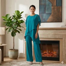Oda | Asymmetrisches Loungewear-Set – Grønn