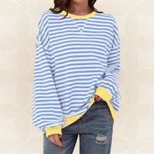 Juliana | Lässiger Oversized-Pullover – Hellblau