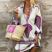 Wynne® | Elegantes kurzes Kleid – Violett
