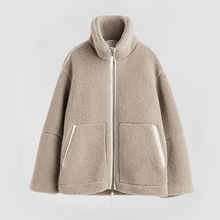 Liriane | Bequeme Fleecejacke – Khaki