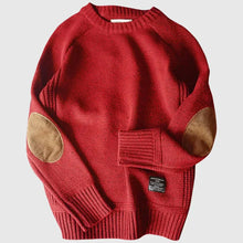 ALPINA™ - Edler Winterpullover – Rot