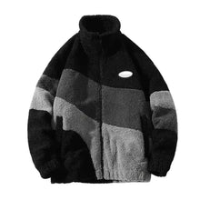 Retro Jacke Herren – Schwarz