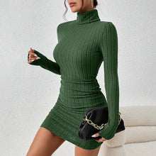 Lumeline™ – Damen Strickkleid für Elegante Anlässe & Alltag – Grün