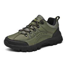Robuste Herren Wanderschuhe Für Outdoor Und Trekking – Grün