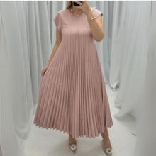 Nessa® | Leichtes und frisches Plisseekleid – Rosa
