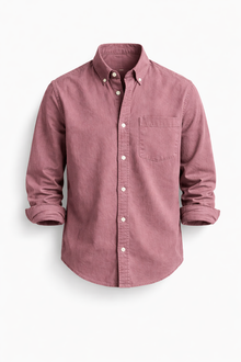 Bukayo – Langärmliges Hemd Mit Knöpfen – Rosa