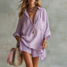 Rosina | Damen Zweiteiler Set – Lila