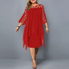 Abelone | Elegantes Oversize-Midikleid – RØD