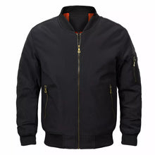 Amadeus | Herren Piloten-Bomberjacke – Stil und Komfort für jeden Tag – Noir