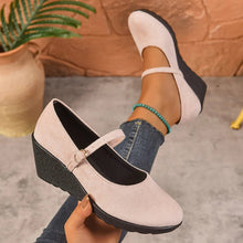 Bethy – Mary Jane Schuhe Mit Schnallenriemen – Rosa