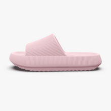 Slide-Sandale mit Strukturband | Extra-Sohle | Bequem & Modern – Rosa