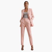 Seraphima | Damen Blazer Anzug Set mit Hose – Rosa