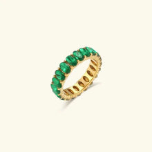 Solitärring Gold – Smaragd