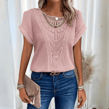 Florisa - Gehäkeltes Top – Pink