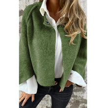 CharmCoat | Moderner Kurzmantel für Damen – Grün