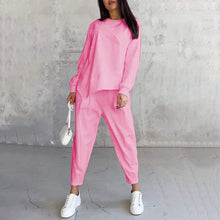 Enia – Bequemes Zweiteiliges Set – Rosa