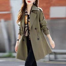 Norlina | Eleganter Trenchcoat für jeden Anlass – Kaffee