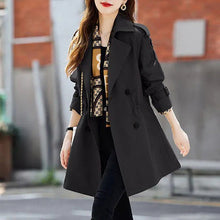 Norlina | Eleganter Trenchcoat für jeden Anlass – Schwarz