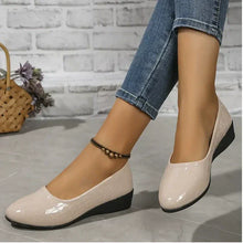 Olivia® | Leichte und elegante Damen-Lederschuhe. – Beige
