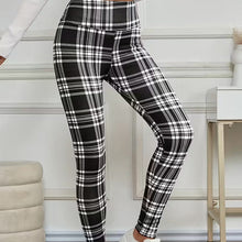 Laquisha - Stylische Dehnbare Leggings – Schwarz-Weiß