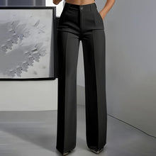 Britta | Damen Anzughose Hohe Taille Business Elegant – Schwarz