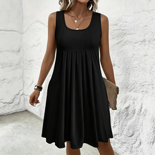 Fiorela – Ärmelloses Midikleid – Schwarz