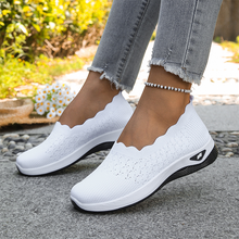 Taliza – Atmungsaktiver, Rutschfester Turnschuh – Weiß