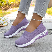 Taliza – Atmungsaktiver, Rutschfester Turnschuh – Purple